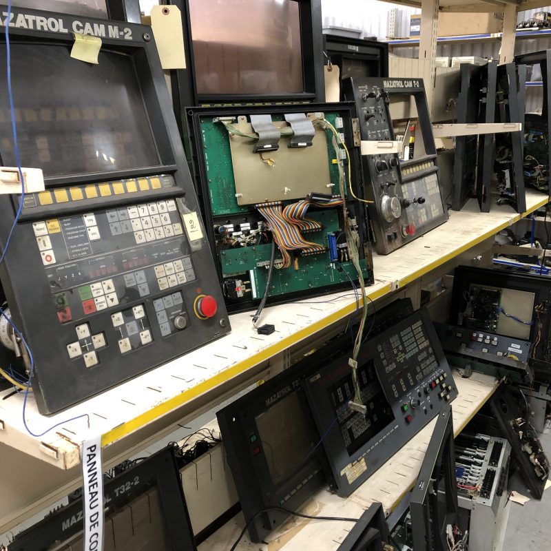 Various control panels